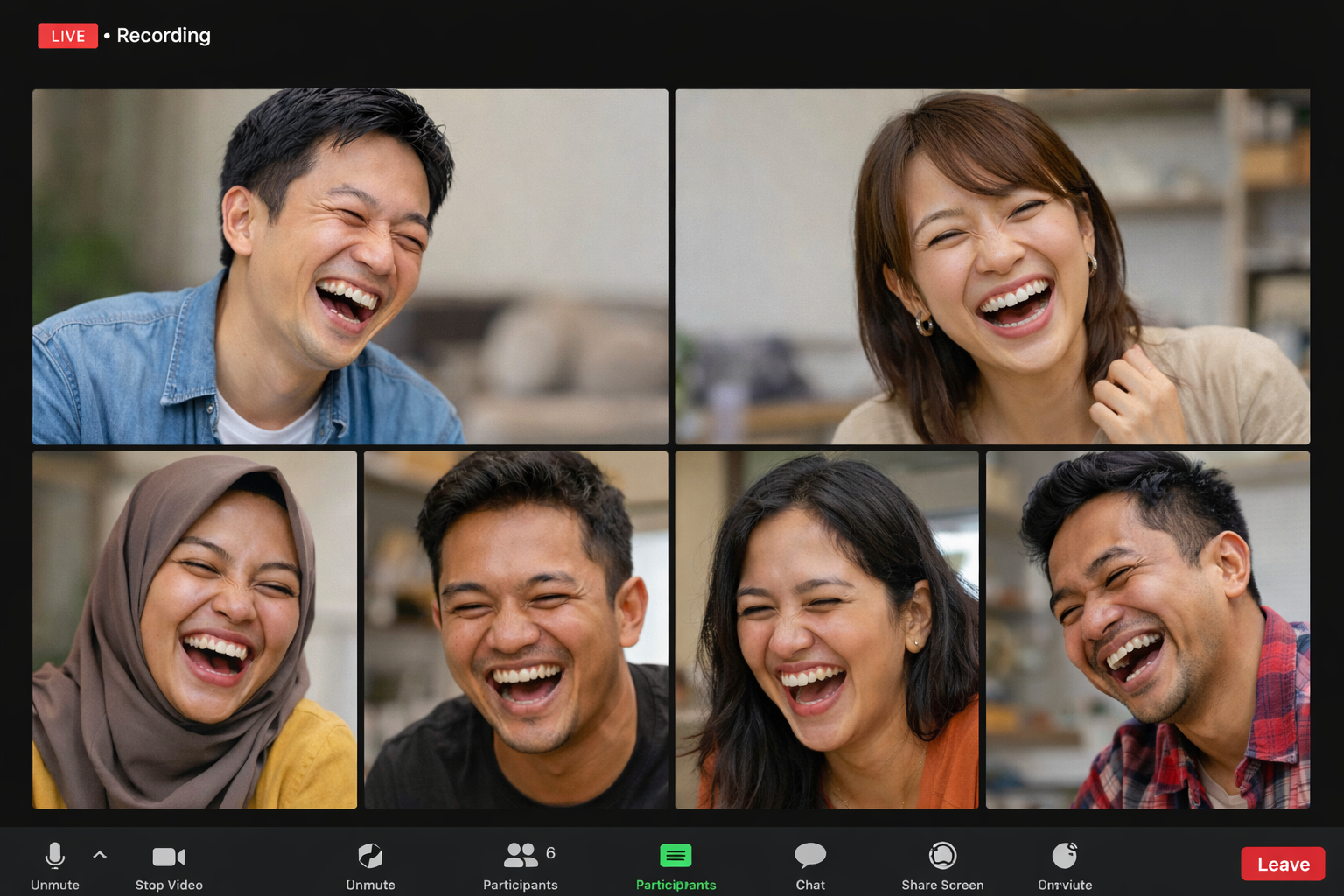 マコトーク オンライン会話風景